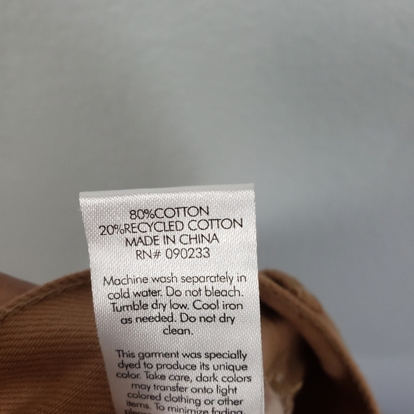 PACSUN Latte High Waisted Boyfriend Carpenter Shorts 90’s Sz 26 Brown - Picture 8 of 8